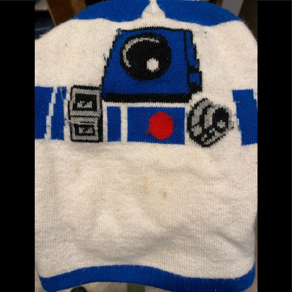 Kid R2-D2 hat.